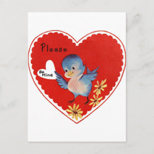 Sei bitte meins zum Valentinstag Feiertagspostkarte