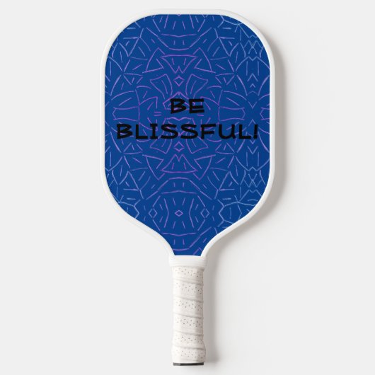 Sei Blissvoll! Pickleball Schläger (Vorderseite)