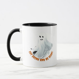 Sei Boos Iss Trinke Und Sei Gruselig Klassiker Tasse
