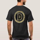 Sei cool oder hau ab T-Shirt (Rückseite)