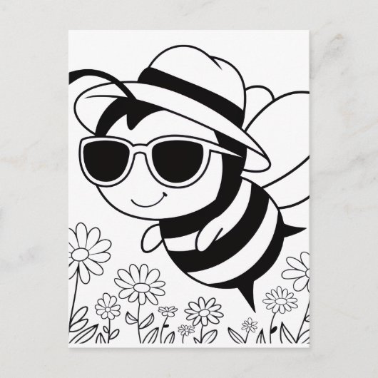 Sei cool postkarte (Vorderseite)