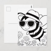 Sei cool postkarte (Vorne/Hinten)