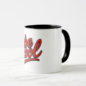 Sei cool tasse (VorderseiteRechts)