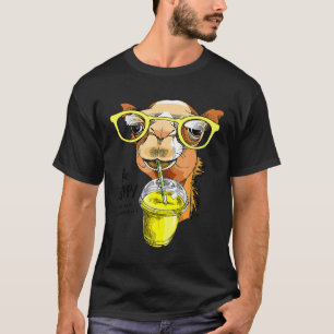 Sei Cool und geil trinken Smoothie genießen Campin T-Shirt