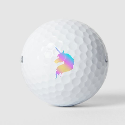 Sei Cool Unicorn Golf Golfball (Vorderseite)