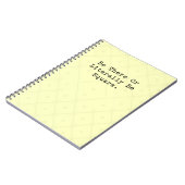 Sei dabei oder sei eckig Lustiges Retro-Mathematik Notizblock (Linke Seite)