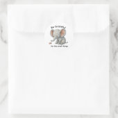 Sei Dankbar Aufkleber (Tasche)