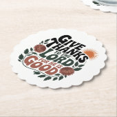 Sei Dankbar - Christlich Untersetzer (angewinkelt)