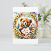 Sei dankbar! dankeskarte (Stehend Vorderseite)