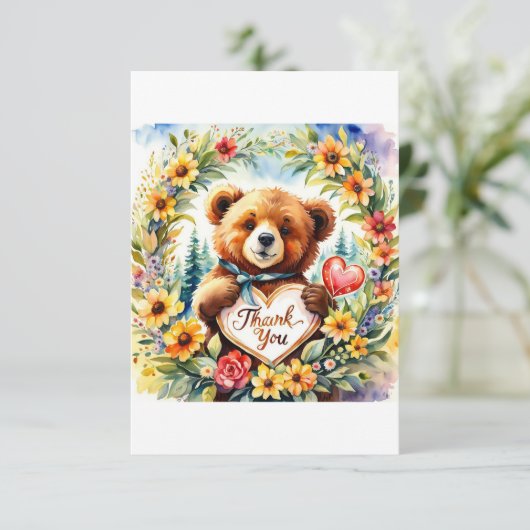 Sei dankbar! dankeskarte (Stehend Vorderseite)