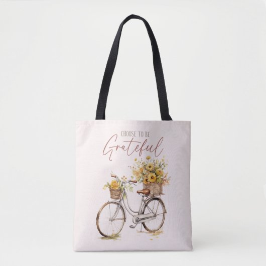 Sei dankbar - Fahrrad & Rustikale Stürze Tasche (Vorderseite)