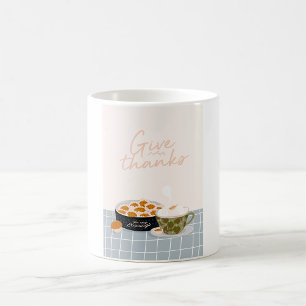 Sei Dankbar für Gemütliche Abende Herbstliche Genü Kaffeetasse