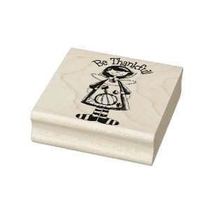  Sei dankbar Gummistempel