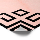 "Sei dankbar" Inspiration Wall Art Poster (Ecke)