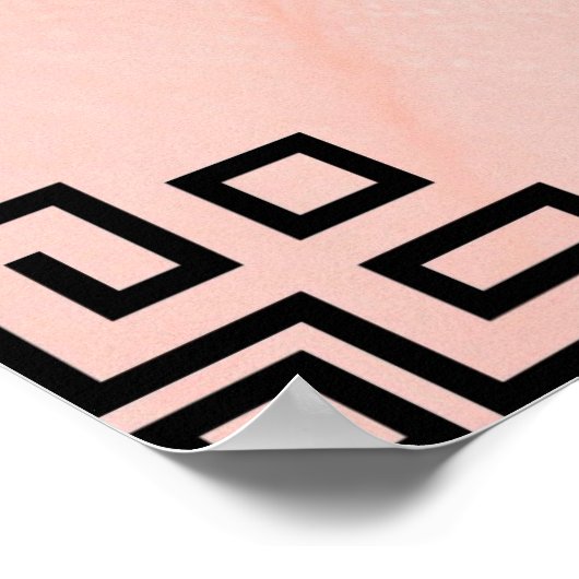 "Sei dankbar" Inspiration Wall Art Poster (Ecke)