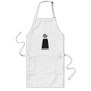 Sei dankbar Lustiges Geschenk für Köche Lange Schürze