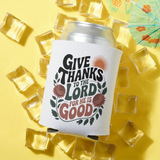 Sei Dankbar - Personalisiert Christlich Dosenkühler (In Situ Sommer)