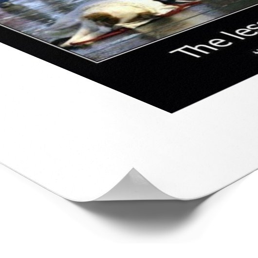 Sei dankbar poster (Ecke)