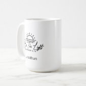 Sei das Christliche Mathew 5:14 Kaffeetasse (Vorderseite Links)