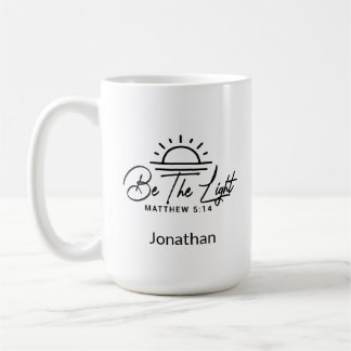 Sei das Christliche Mathew 5:14 Kaffeetasse