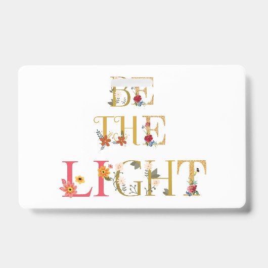 Sei das Licht Ausweis (Vorderseite)