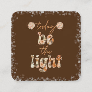 Sei das Licht Begleitkarte