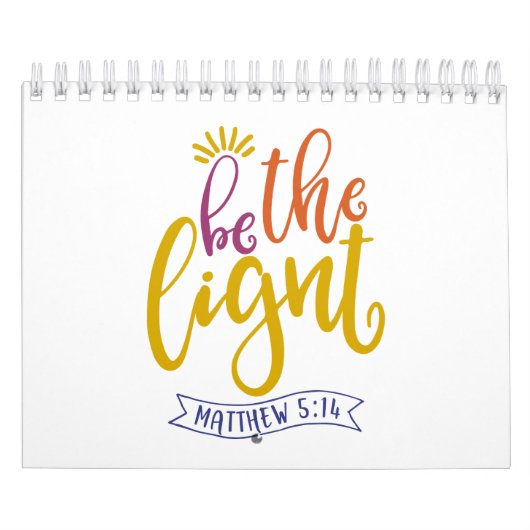 Sei das Licht der Welt Kalender (Titelbild)