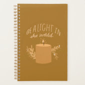 Sei das Licht der Welt Planer (Vorderseite)