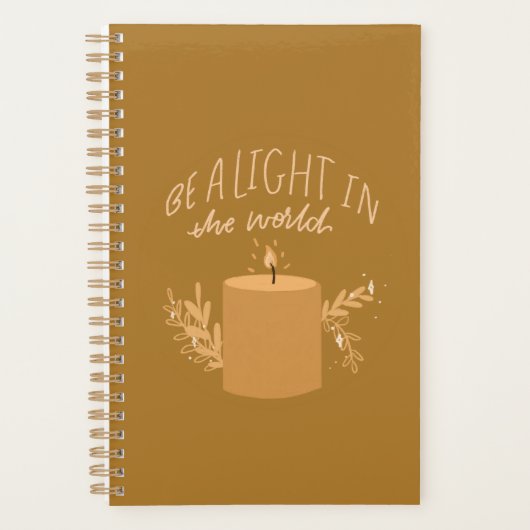 Sei das Licht der Welt Planer (Vorderseite)