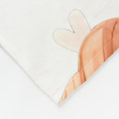 Sei das Licht - Fleecedecke (Ecke)