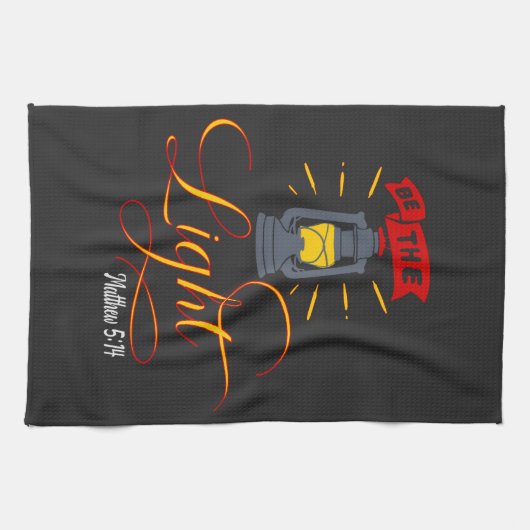 Sei das Licht Geschirrtuch (Horizontal)