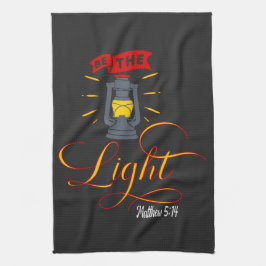 Sei das Licht Geschirrtuch