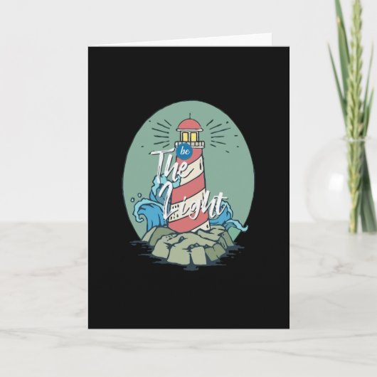 Sei das Licht Karte (Vorderseite)