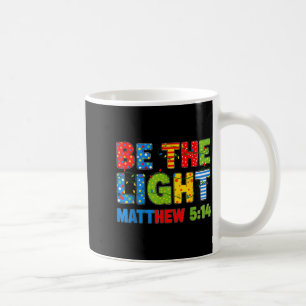 Sei das Licht Matthäus 5 14  Kaffeetasse