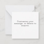 Sei das Licht | Matthew 5:14 Bibelverse Mitteilungskarte (Rückseite)