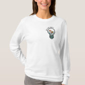 Sei das Licht. Matthew 5:14 T-Shirt (Vorderseite)