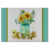 Sei das Licht Schneidebrett (Vorderseite)