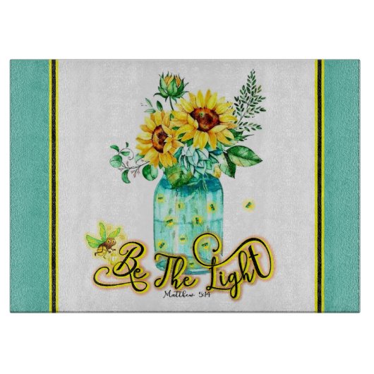 Sei das Licht Schneidebrett (Vorderseite)