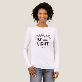 Sei das Licht Tri-Blend Shirt (Vorderseite voll)