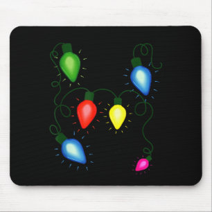 Sei das Licht Weihnachtsbeleuchtung Matthäus 5_14  Mousepad