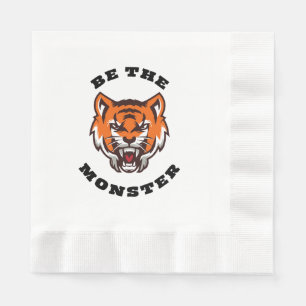 SEI DAS MONSTER SERVIETTE