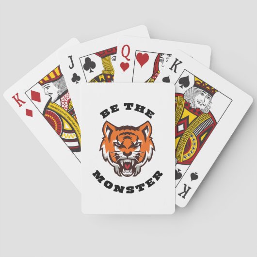 SEI DAS MONSTER SPIELKARTEN (Rückseite)