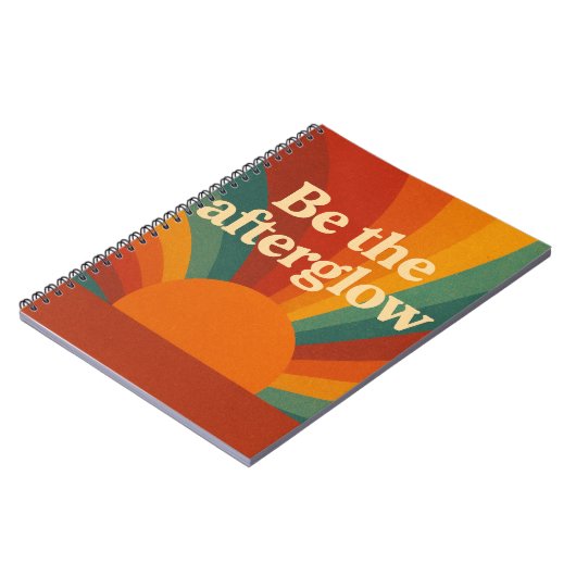 Sei das Nachglühen Notizblock (Linke Seite)