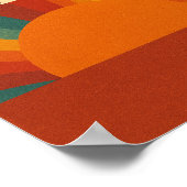 Sei das Nachglühen Poster (Ecke)