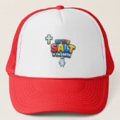 Sei das Salz - Christlich Truckerkappe (Vorderseite)