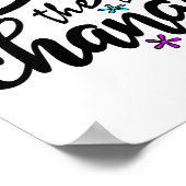 Sei das Sprichwort/die Anweisung ändern Poster (Ecke)