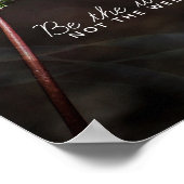 Sei das Wunschposter Poster (Ecke)
