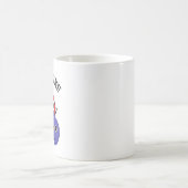 Sei dein Berry Best Funny Fruit Pub Kaffeetasse (Mittel)