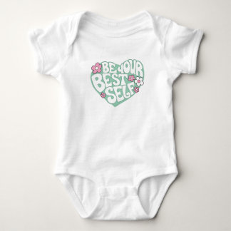 Sei dein bestes Selbst Baby-Body Baby Strampler
