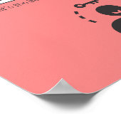 Sei dein bestes Selbstplakat Poster (Ecke)